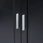 Bathroom Cabinet with Doors - N/A