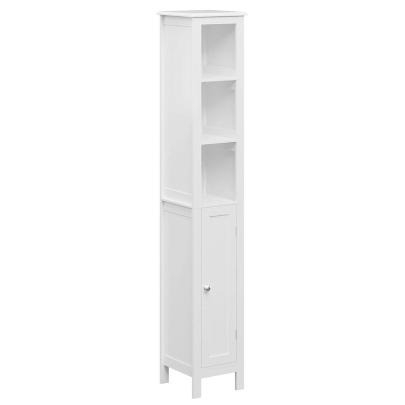 66.92 Tall Bathroom Storage Cabinet,1 Doors Freestanding Cabinet