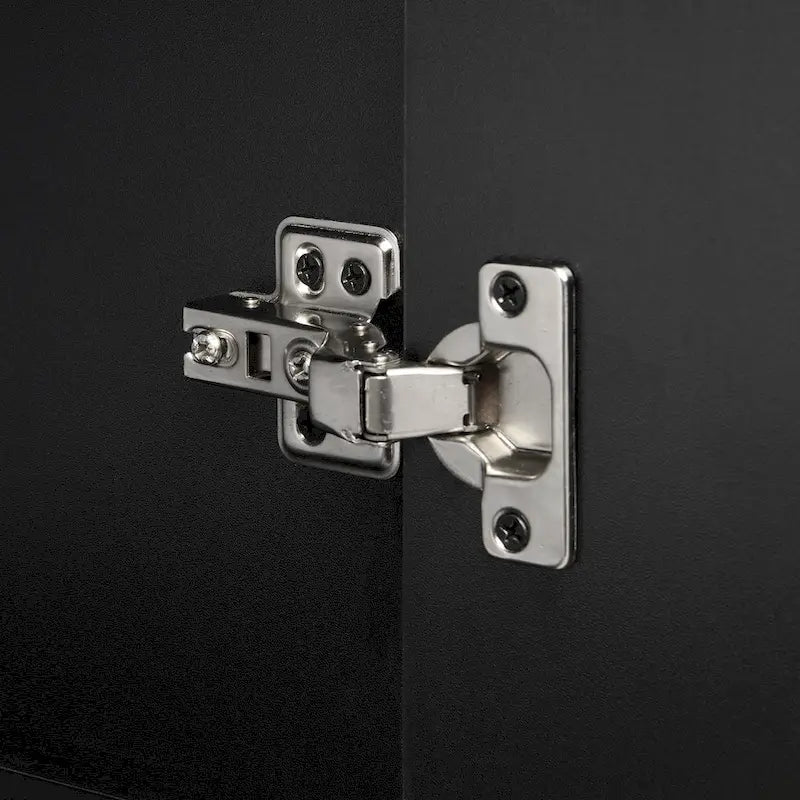 Distinctive Features of A Four-Door Sideboard with Metal and Cross-Leg Design,Suitable for Living Rooms