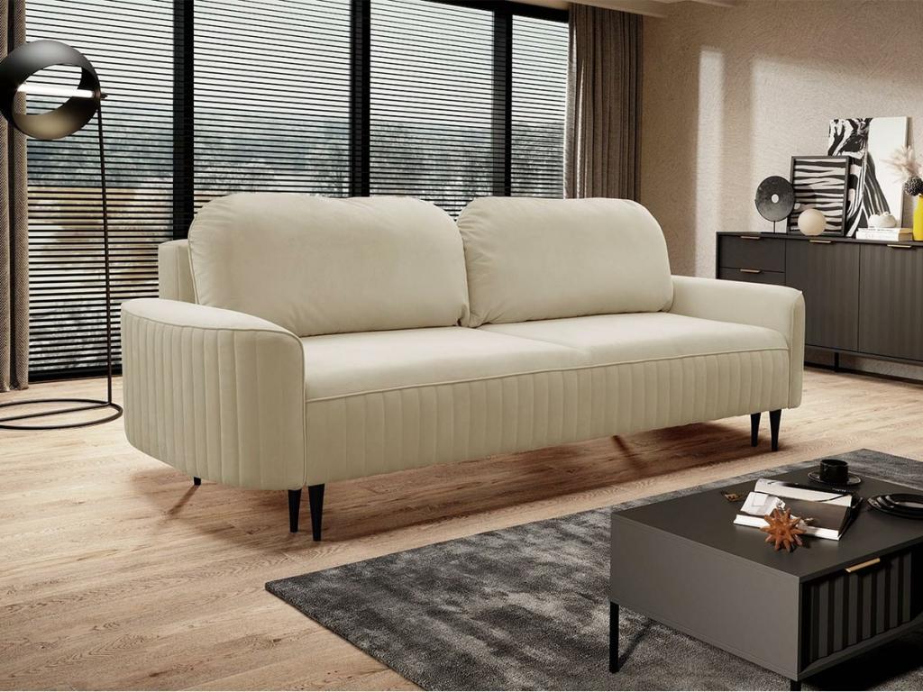 Convertible sofa Vertchez 138 Bedding box 92x244x102cm