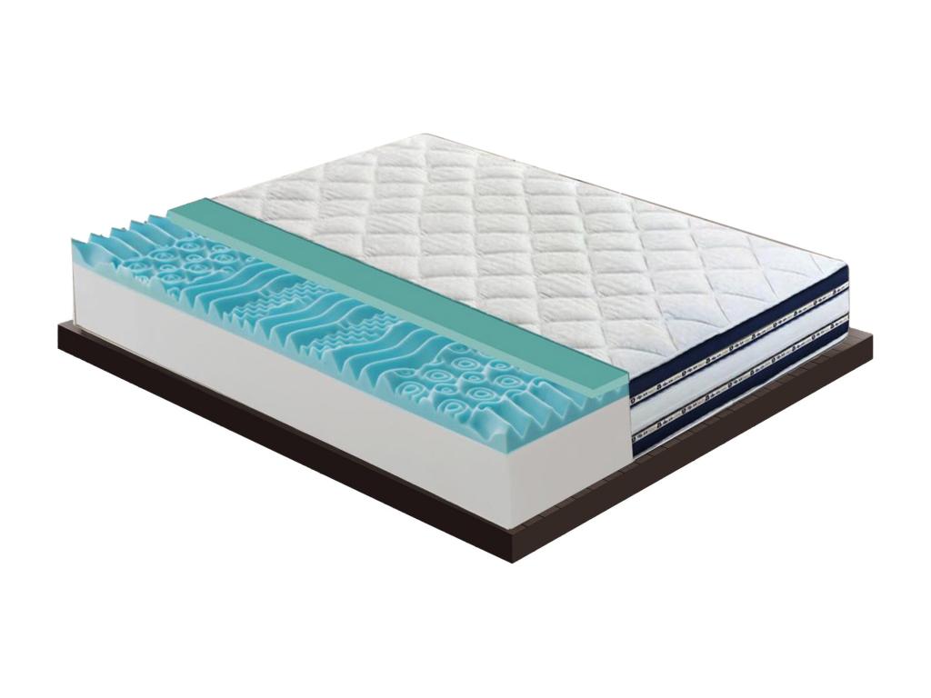 Memory foam mattress and cooling Vertchez, 27 cm high, Fantasma model, 100x200 cm